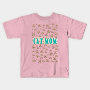 Cat Mom Kids T-Shirt